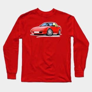 Toyota MR2 (Mk1) Red Long Sleeve T-Shirt